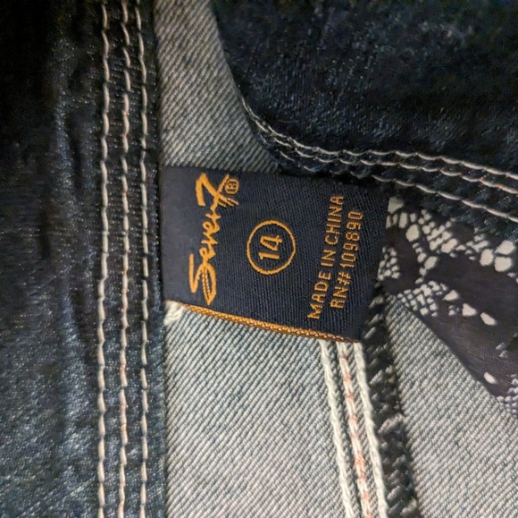 Seven7 jeans cropped size 14 NWT - Picture 9 of 9